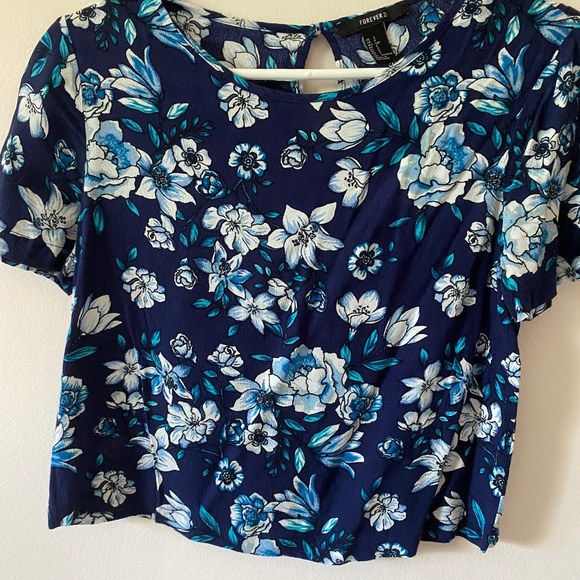 Forever 21 Floral Blouse - Picture 1 of 2